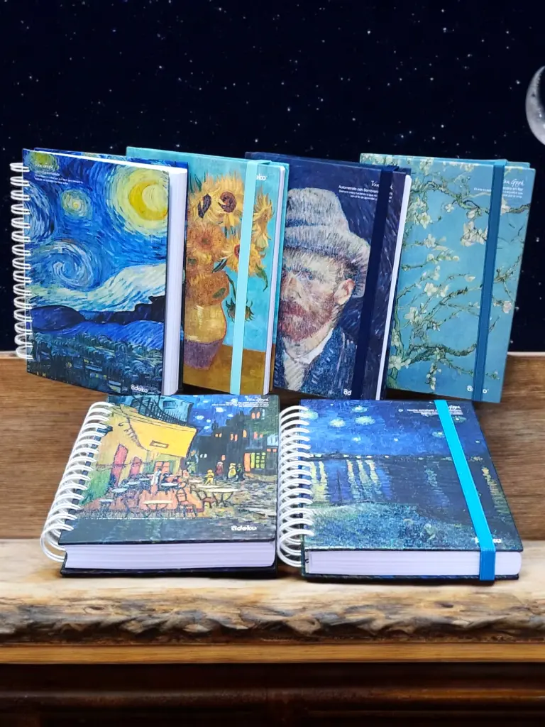 Libreta Van Gogh 200 hojas rayadas  (copia)