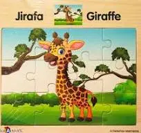 Rompecabezas 12 piezas Educactivity Jirafa