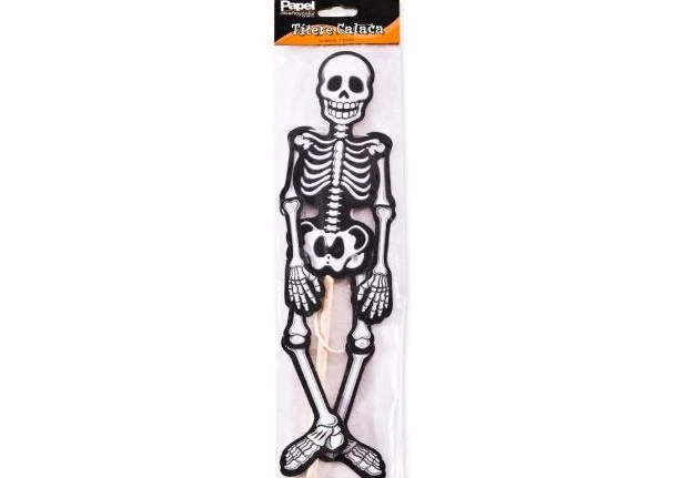 Títere calaca día de muertos padi