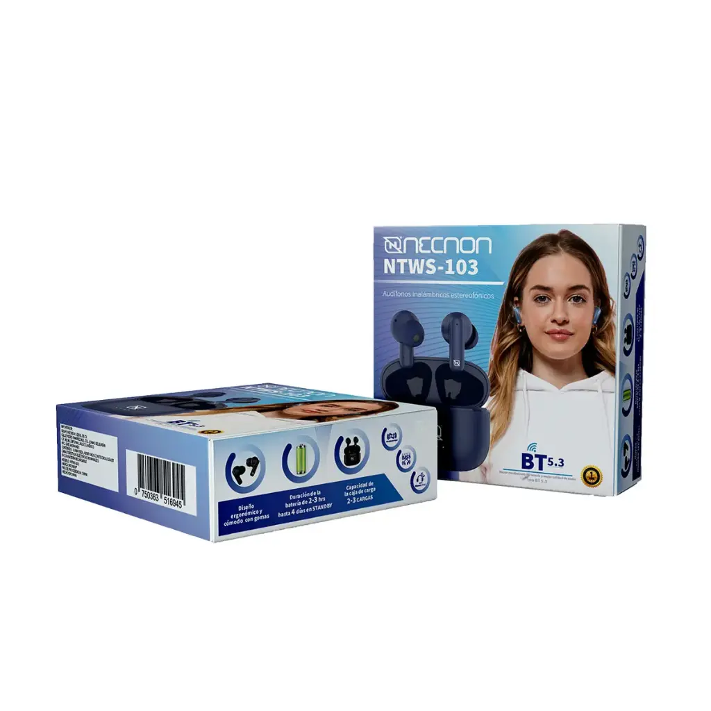 Audifonos Inalambricos Necnon NTWS - 103