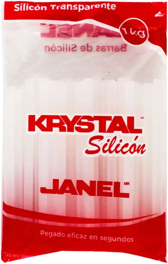 [607361589641] Bolsa con 1kg de silicón Krystal Janel delgado