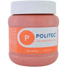 PINTURA ACRILICA POLITEC PALO DE ROSA 338 250 GRS