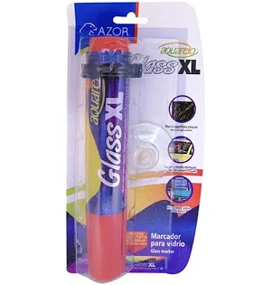 Marcador para vidrio grueso Rojo Azor aquarelo