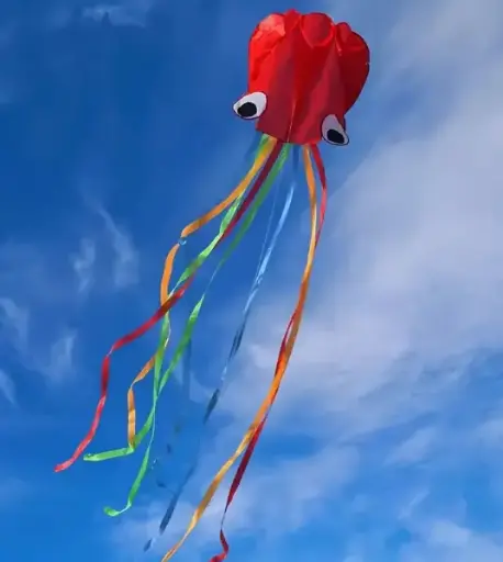 [65423720543] Papalote de pulpo rojo