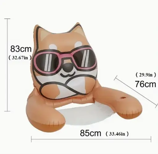[63264024203] Silla inflable para alberca de perro 