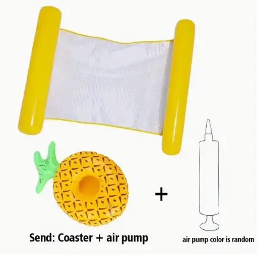 [91280647254] Cama inflable de piña para alberca