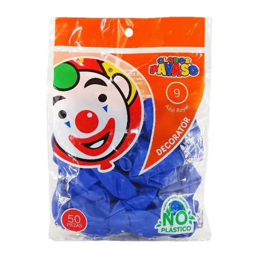 [7501060400616] GLOBOS DECORATOR No. 7 BLANCO  BOLSA C/100
