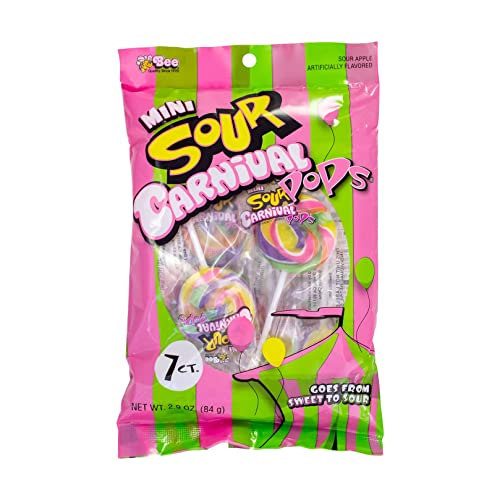[073563002736] Paleta mini Sour Carnival pops 