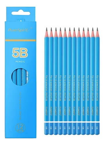 [100-5B] Lápiz de dibujo 5B PureSpirit 