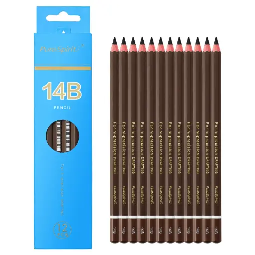 [100-14B] Lápiz de dibujo 14B PureSpirit 