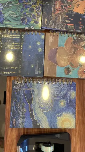 [A2101-3] Libreta Van Gogh 100 hojas rayadas 