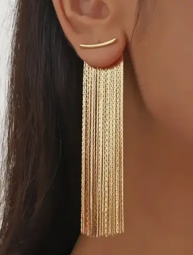 [40507836428] Aretes de pez de acrílico