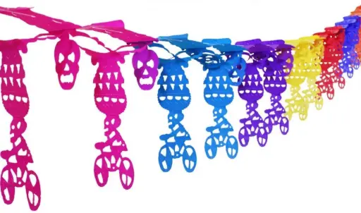 [7502282747398] Guía de papel picado en tira festón muertos panadero