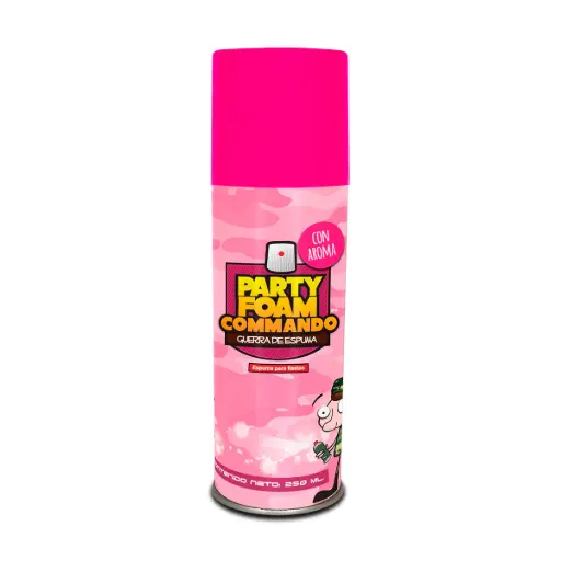 [7500462362317] Party Foam Commando Guerra de espuma con aroma