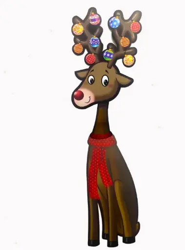 [682158030384] Poster Maxi reno navideño