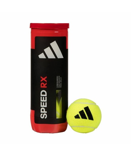 [8436548248284] Pelotas de pádel adidas speedrx con 3 pelotas